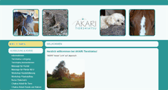 Desktop Screenshot of akari-tiershiatsu.ch